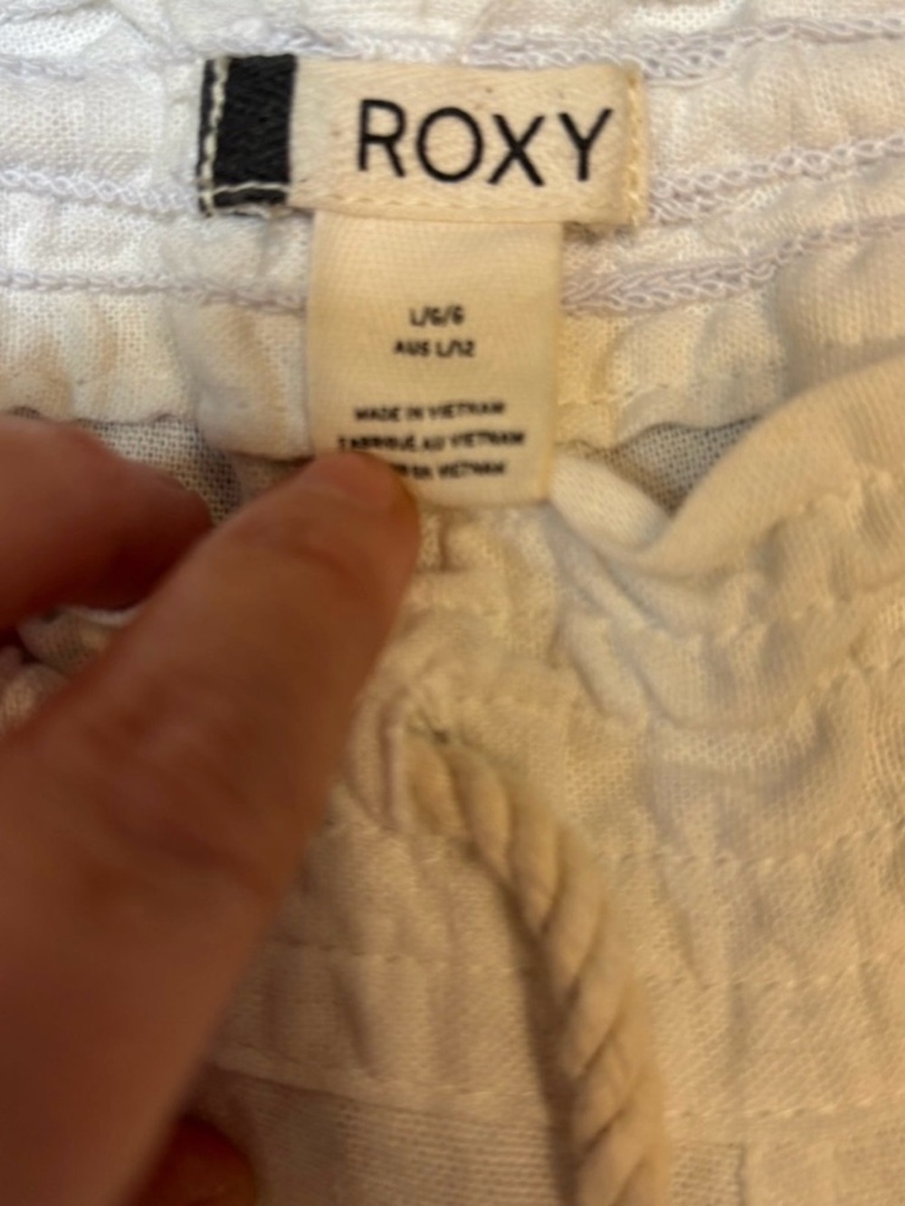 Roxy Drawstring Linen Pants - Picture 3 of 5